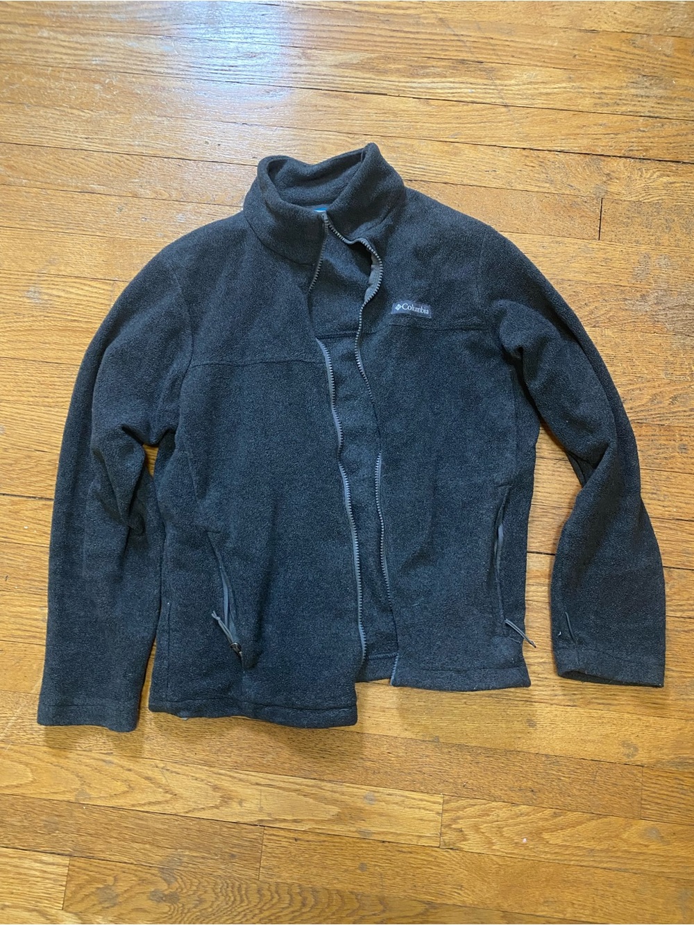 Columbia Men's Charcoal Zip-Up Fleece Jacket